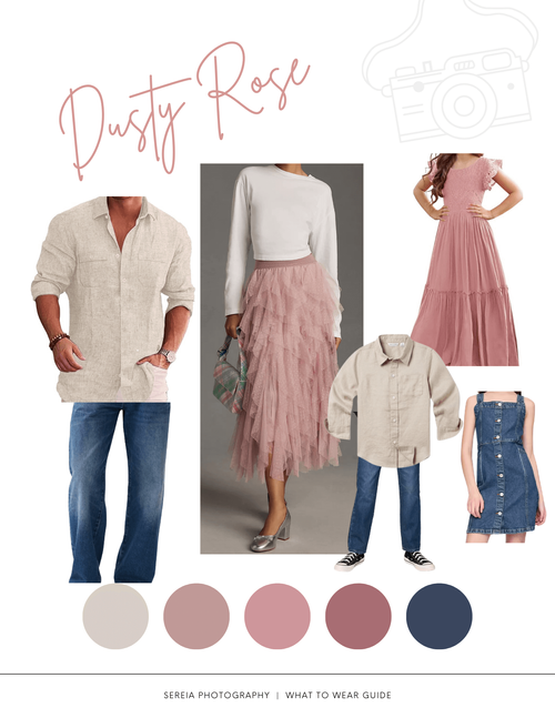 Wear Guide What to Wear Guide Family Portraits — Sereia Photography