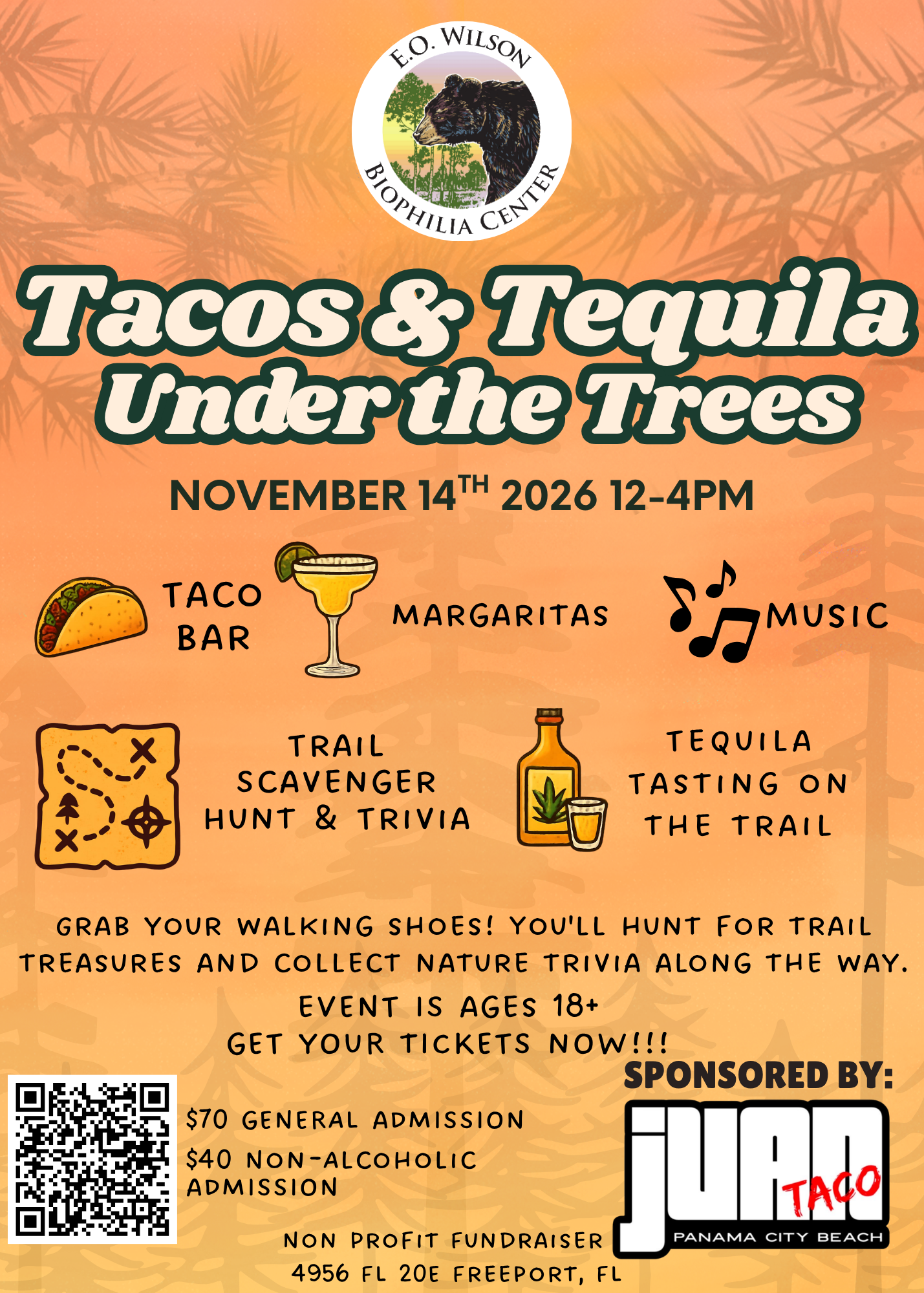 Tacos &amp; Tequila Under the Trees