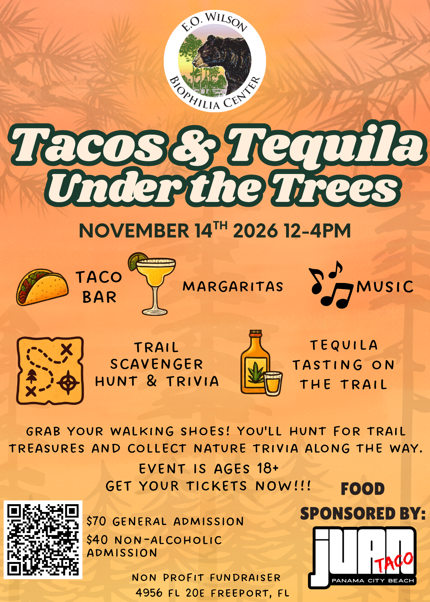 Tacos &amp; Tequila Under the Trees
