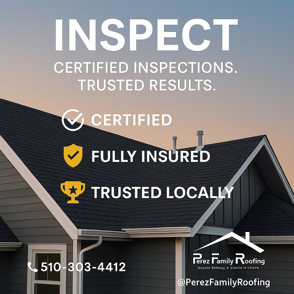 🛠️ Inspect. Repair. Protect.
Your home deserves more than just a roof &mdash; it deserves a legacy of craftsmanship and care. 🏠

At Perez Family Roofing, we bring generations of expertise to every project &mdash; from certified inspections and prec
