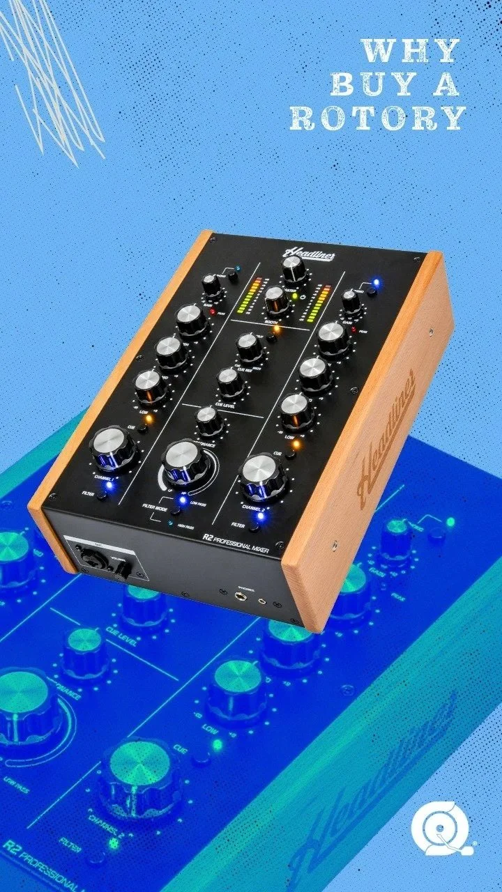 What Is a Rotary DJ Mixer? History + Headliner R1 Review