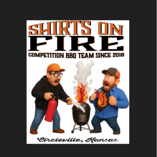 Shirts on Fire… there has to be a story behind that name!