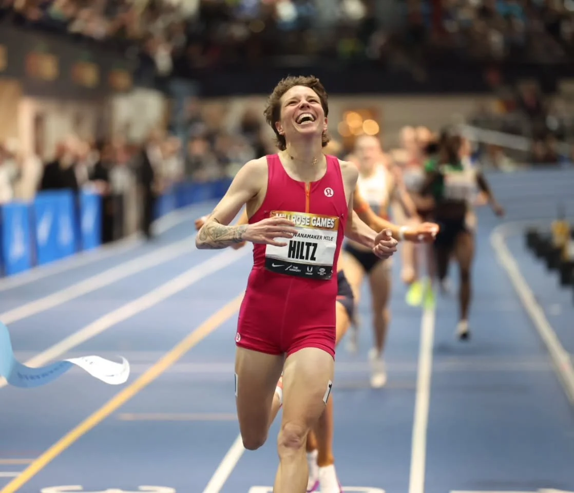 HILTZ FOR THE WIN! In their season opener, Nikki Hiltz makes a big move to take their first Wanamaker Title ever! With a decisive 4:19.64, a World Lead and personal best!