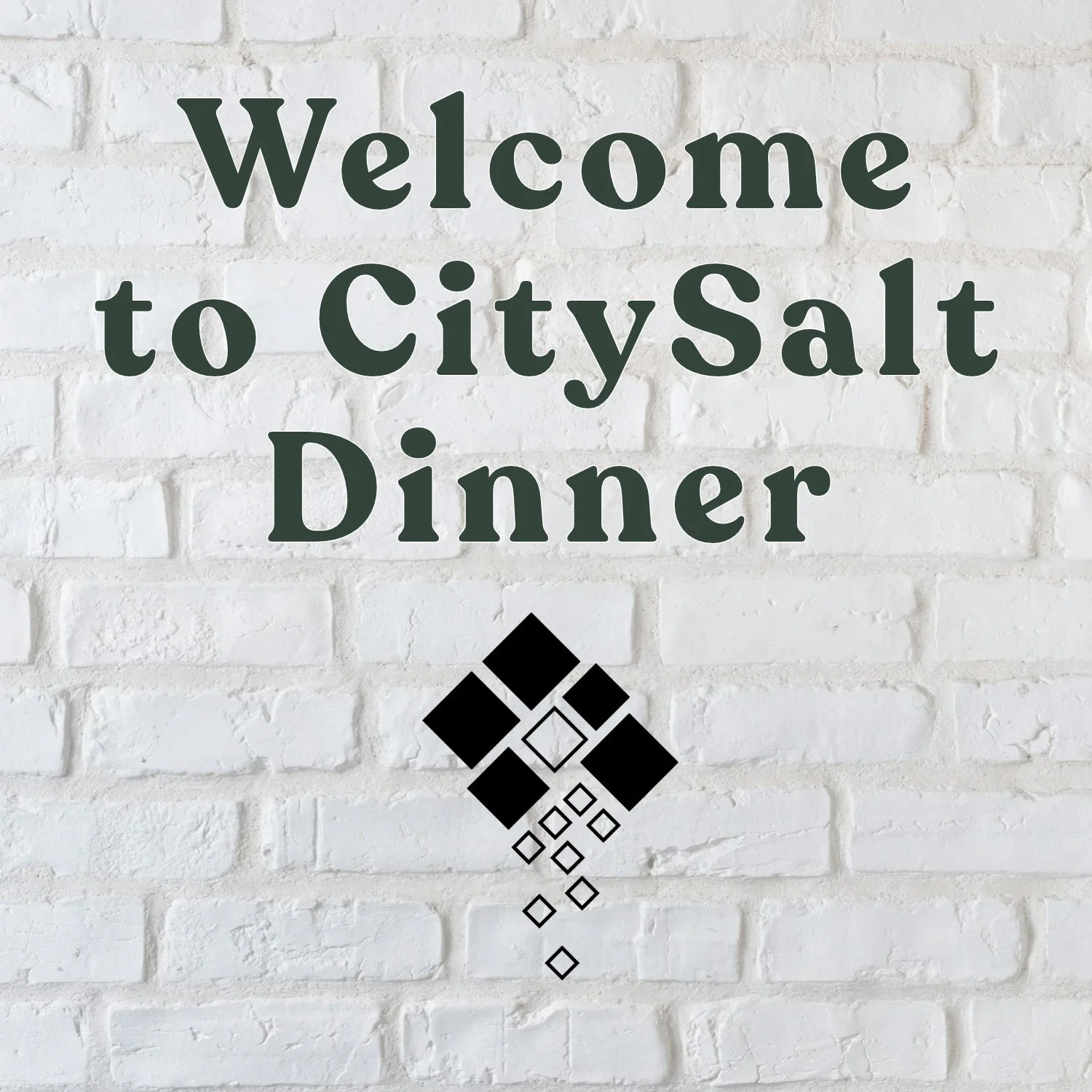 Welcome to CitySalt Dinner