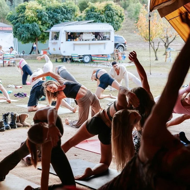 This photo wasn&rsquo;t taken inside The Yoga Shala.
And that&rsquo;s the point.

Community isn&rsquo;t defined by walls.
Or by a postcode.
A practice.
Or a shared belief.

It&rsquo;s built through something much simpler.

A willingness to show up.
T