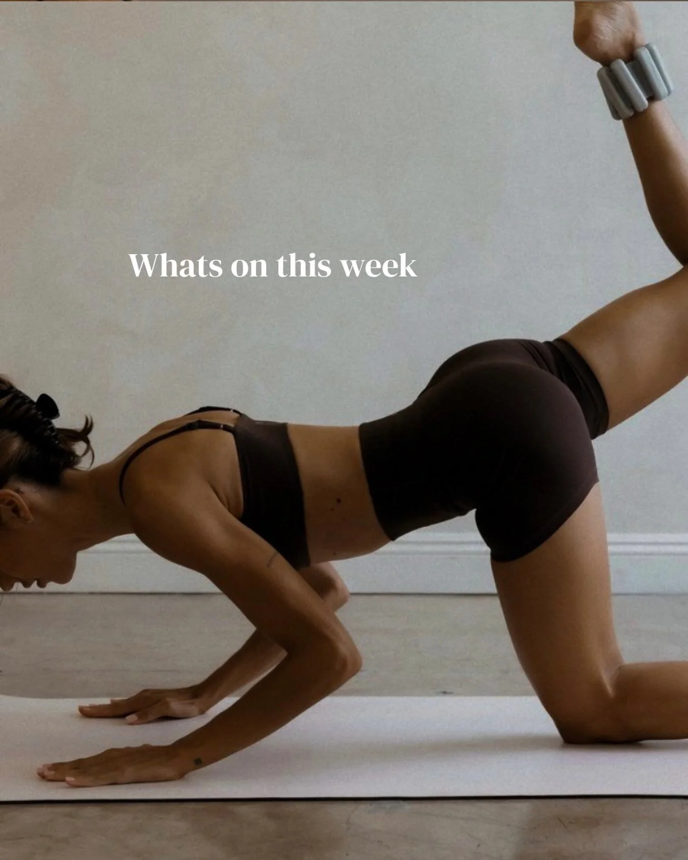Happy Monday. 🤍

A new week. A new opportunity to move, breathe and reconnect.

Whether you&rsquo;re looking to build strength, challenge yourself, slow down or simply take an hour for you, there&rsquo;s a place for you on the mat this week.

From H