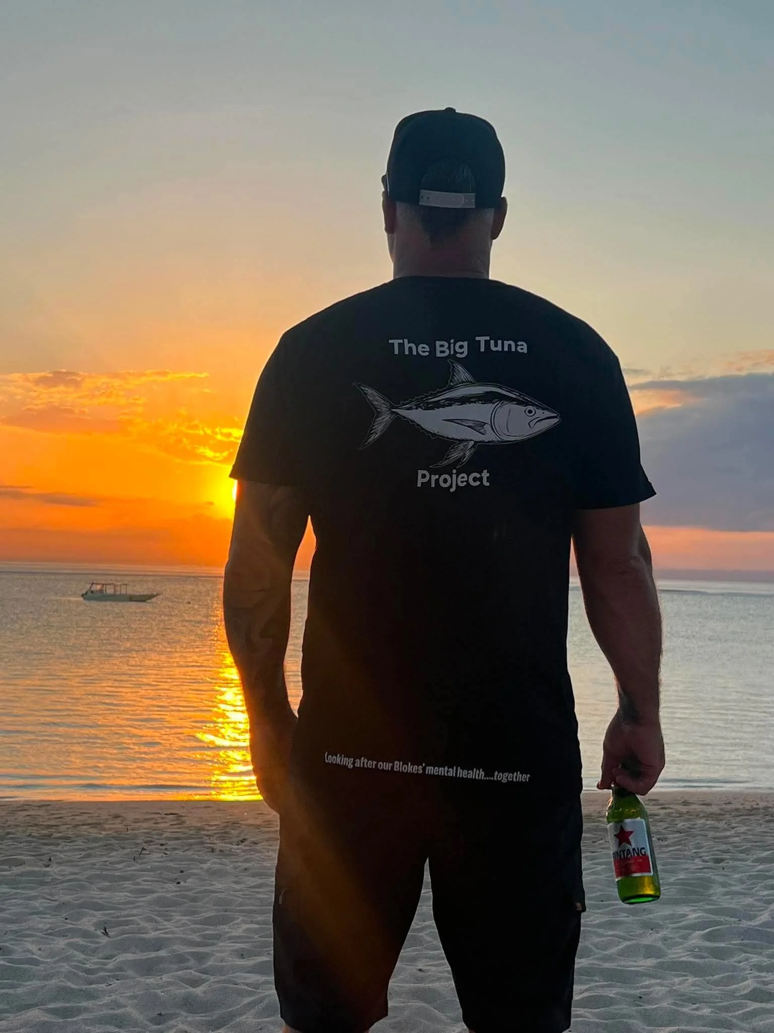 The Big Tuna Project 2.0 Black T-Shirt