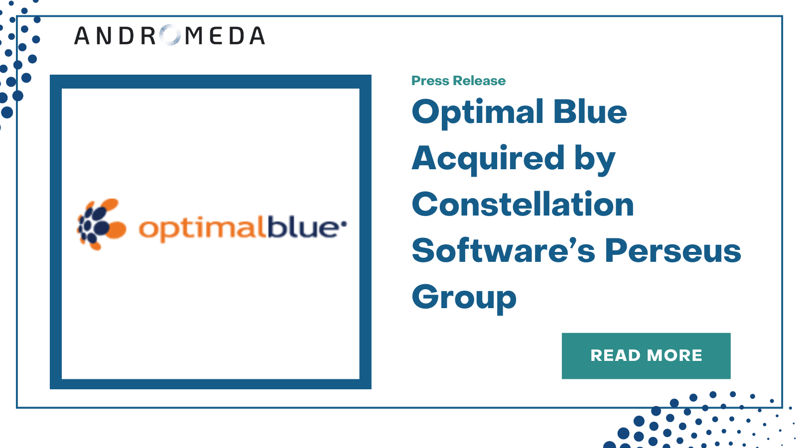 Optimal Blue Acquired by Constellation Software’s Perseus Group