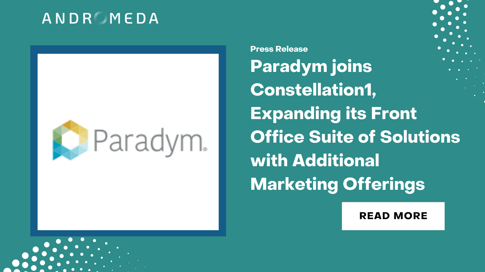 Paradym joins Constellation1, Expanding&nbsp;its&nbsp;Front Office Suite of Solutions with Additional Marketing Offerings &nbsp;