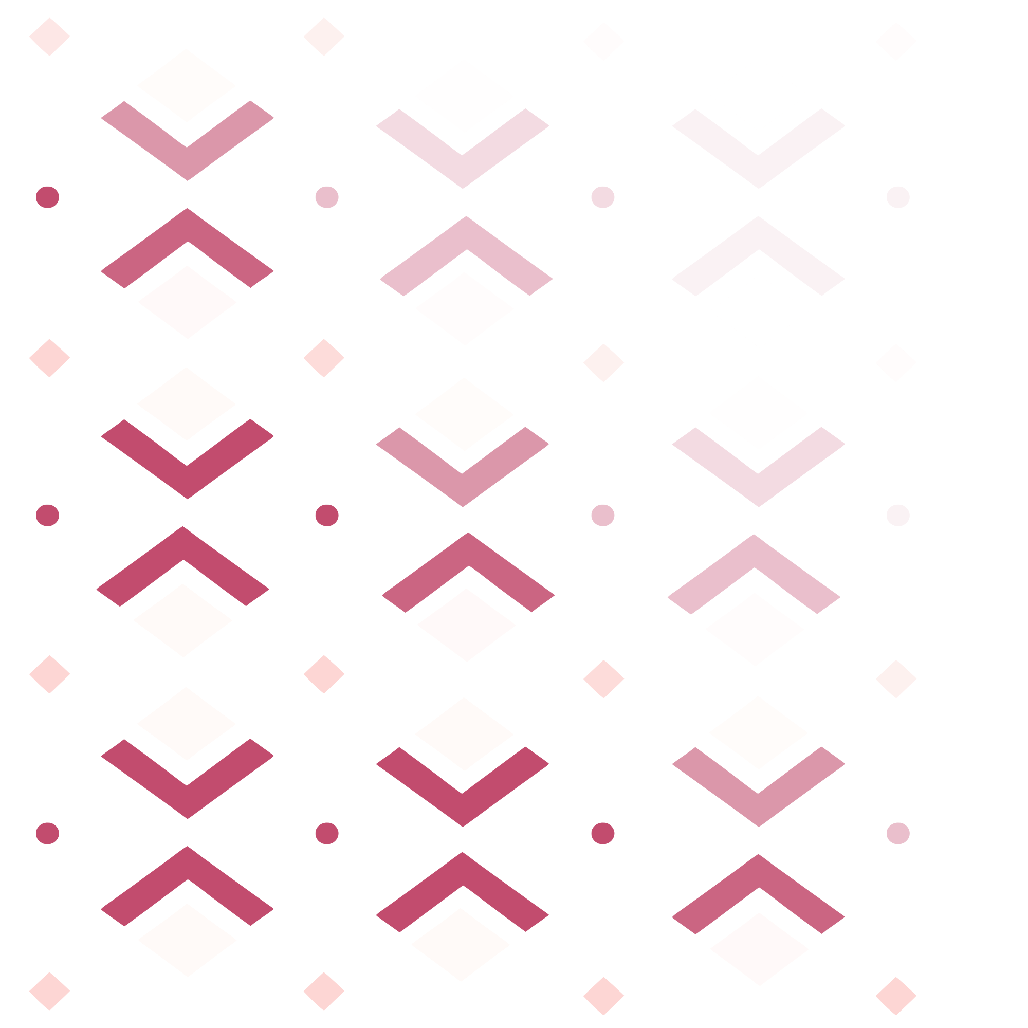 Pattern of geometric shapes with pink, green, and beige colors as background for Speech in the Valley