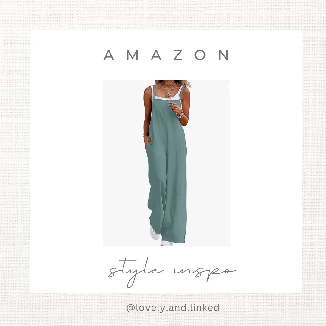 My favorite jumpsuit is under $20 and it&rsquo;s so good I have it in multiple colors. Comfy and easy to style with a cardigan or jean jacket. Pretty and casually perfect. 🩷  Shop my Linktree in bio. 🔗  #amazonfashion #amazonstyle #amazondeals #ama