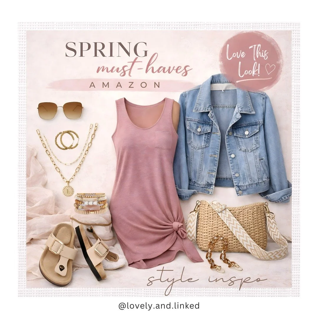 Promo alert. This whole look is spring ready 🌸
But even better&hellip; the maxi dress is under $15 with promo now.
Too easy not to love 💗

Shop my Linktree in bio.

#amazonfinds #springstyle #outfitinspo #amazonfashion #lovelyandlinked