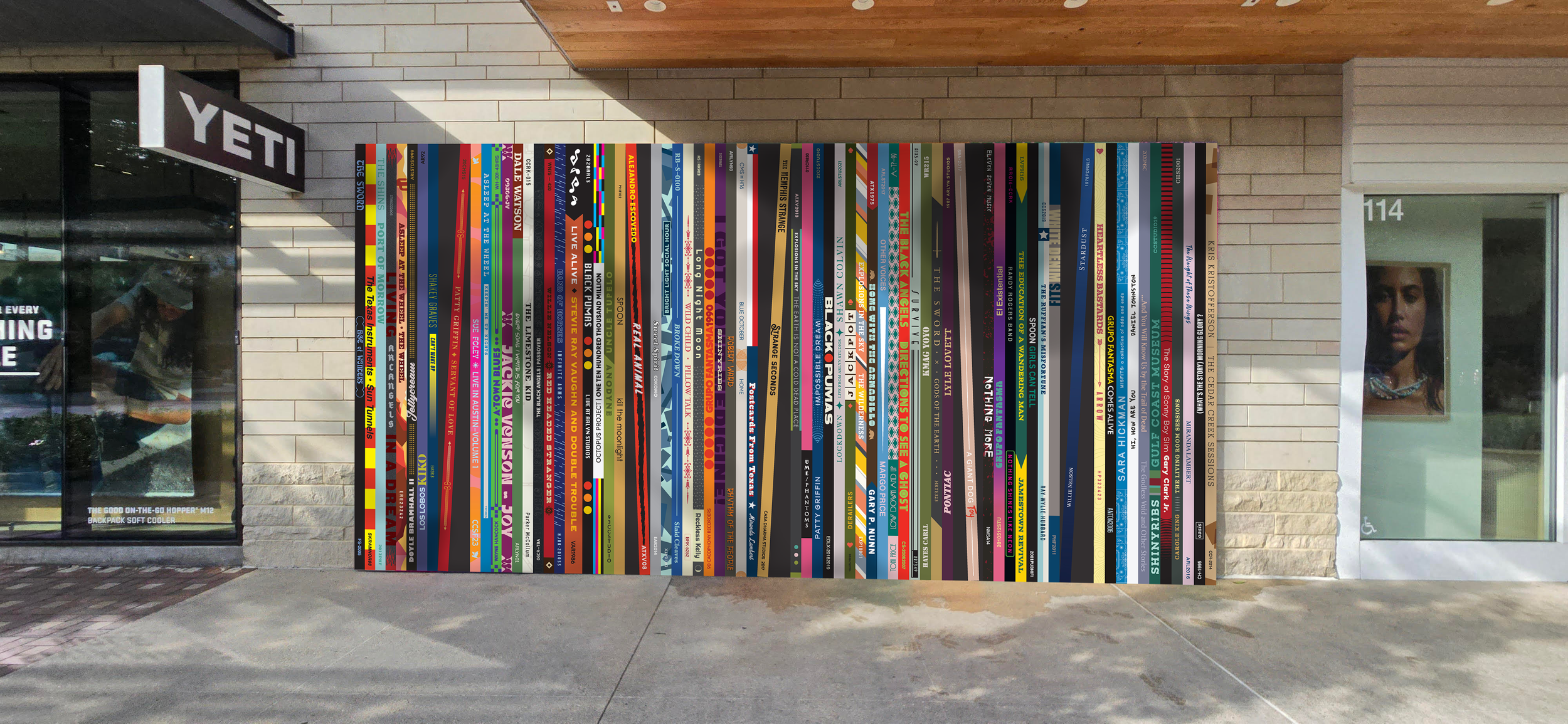 Asterisk: Domain Northside Selfie Wall
