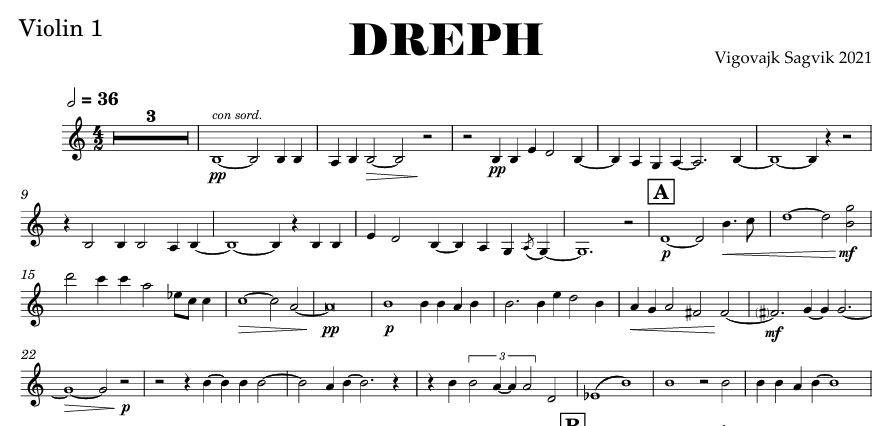 DREPH - PARTS