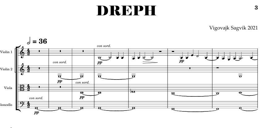 DREPH - SCORE