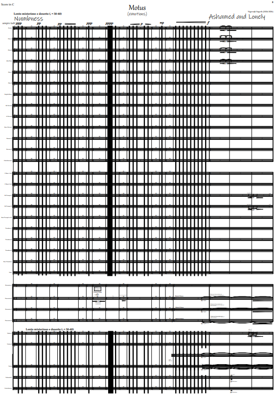 MOTUS (EMOTIONS) - SCORE