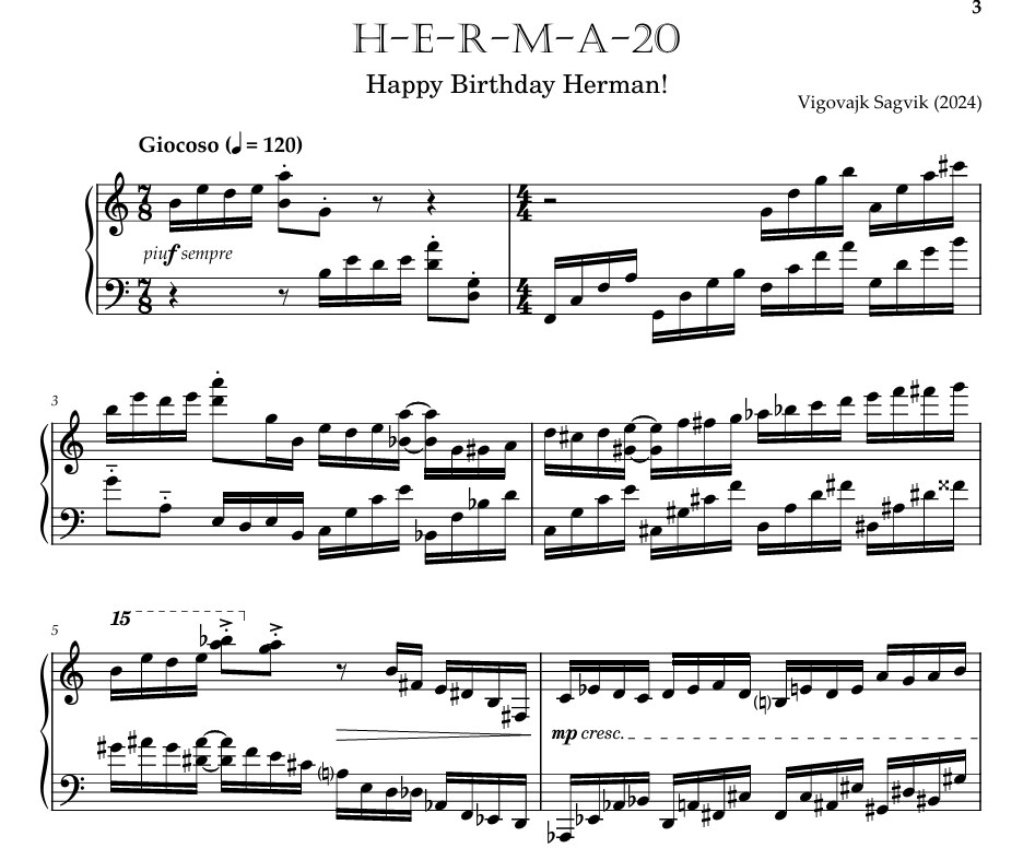H-E-R-M-A-20 - SCORE