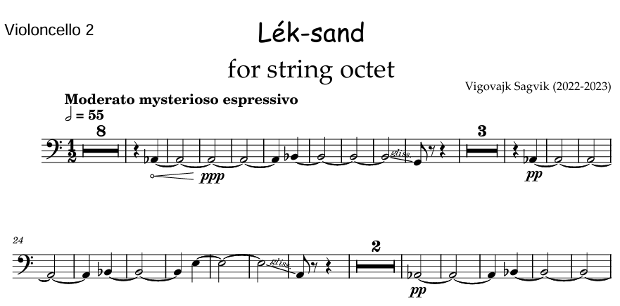 LÉKSAND - PARTS