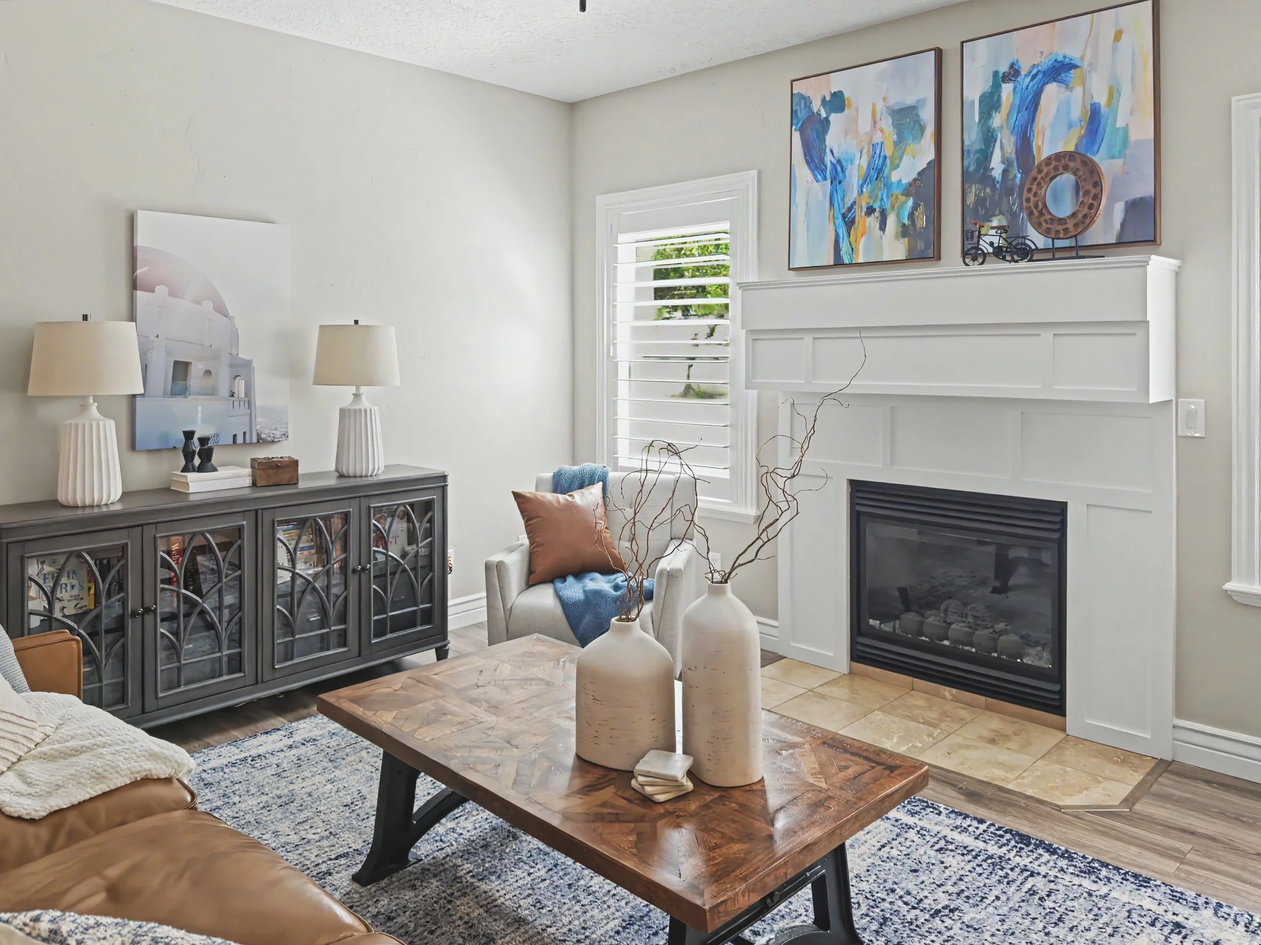 From TV-Centered to Fireplace-Focused: A Great Room Reimagined
