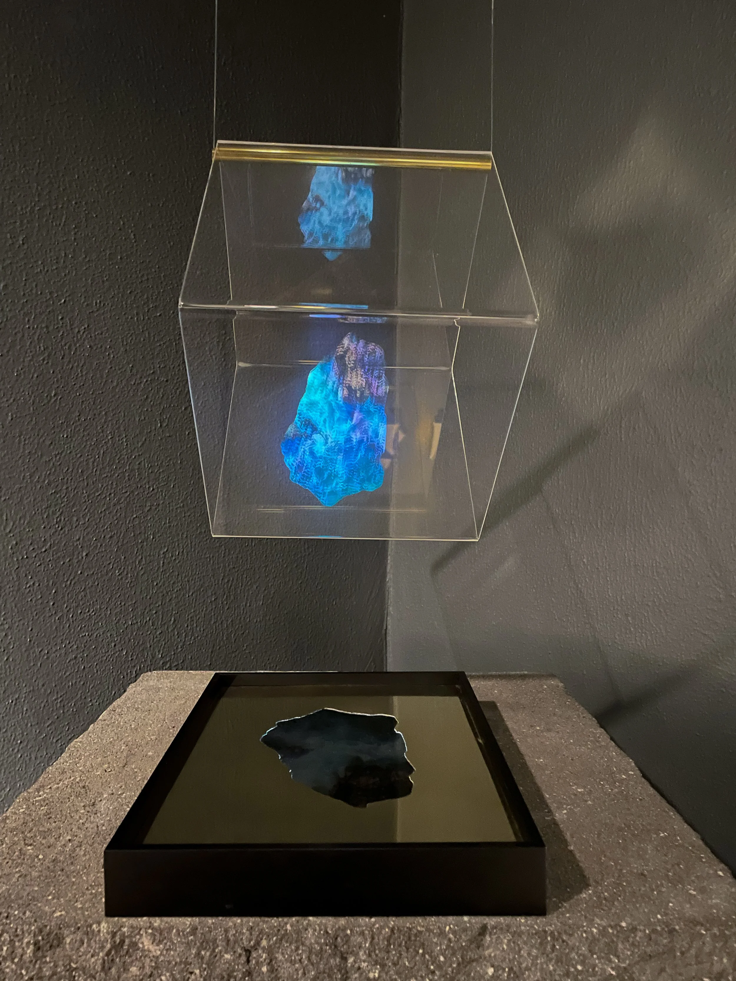 Piedra opalina, video instalación