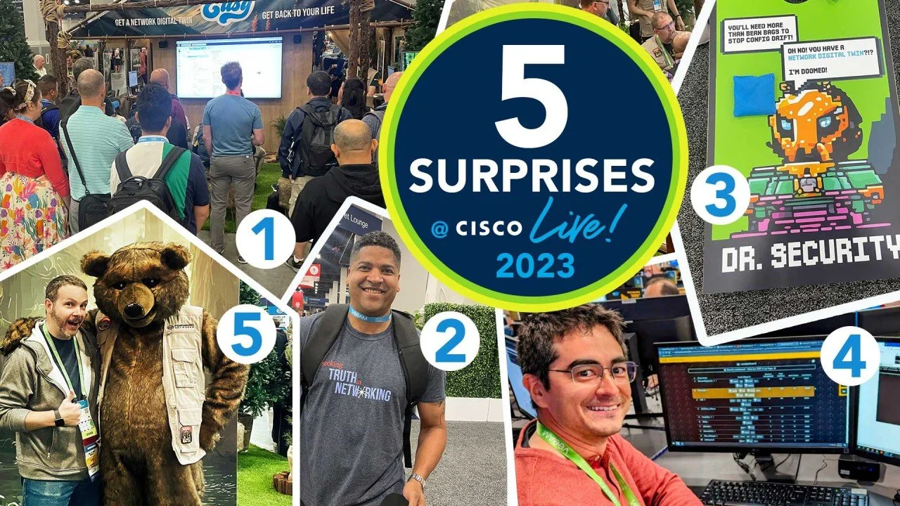 5 Surprises from Cisco Live US 2023