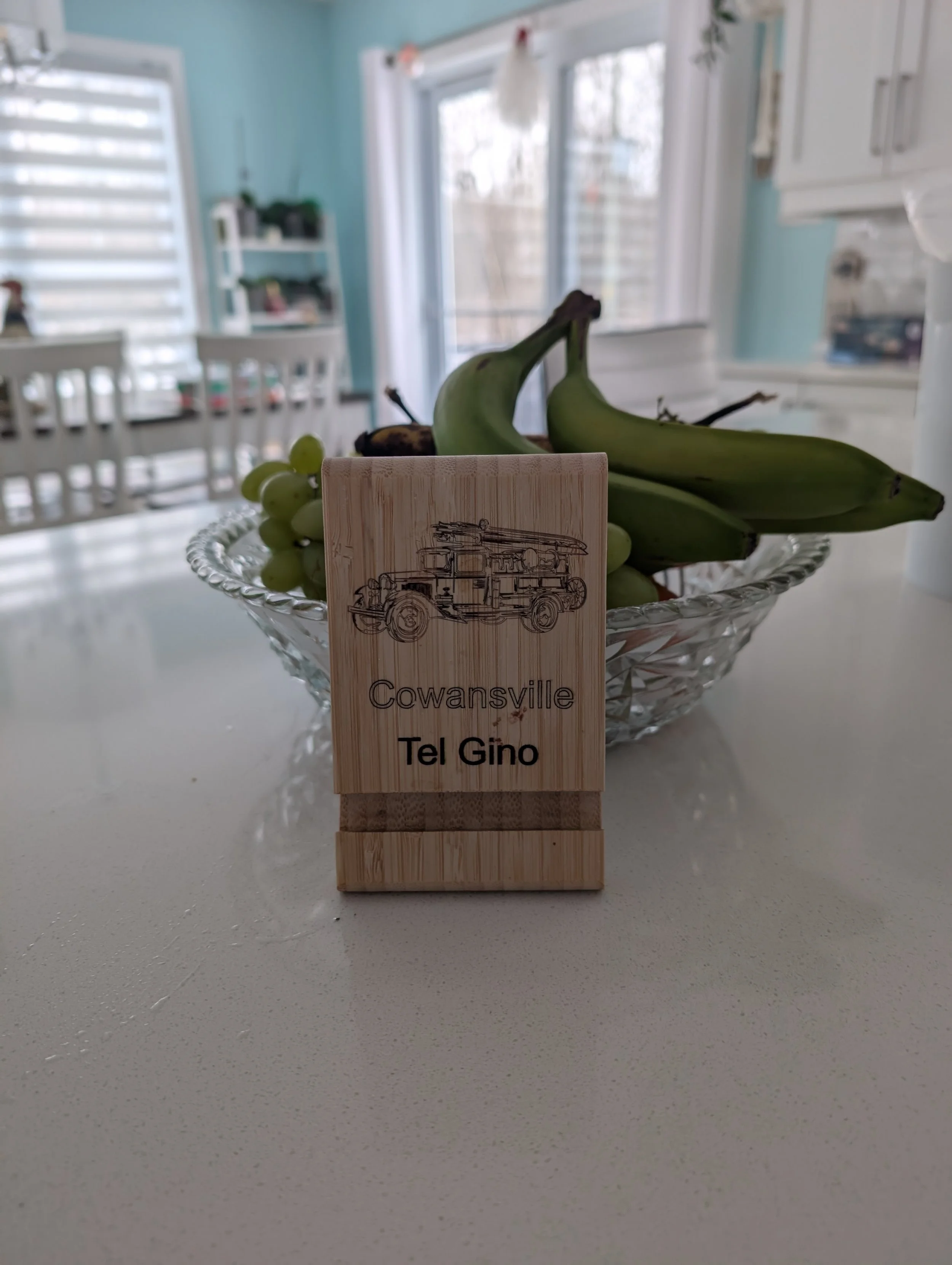 Support à Cellulaire en Bambou