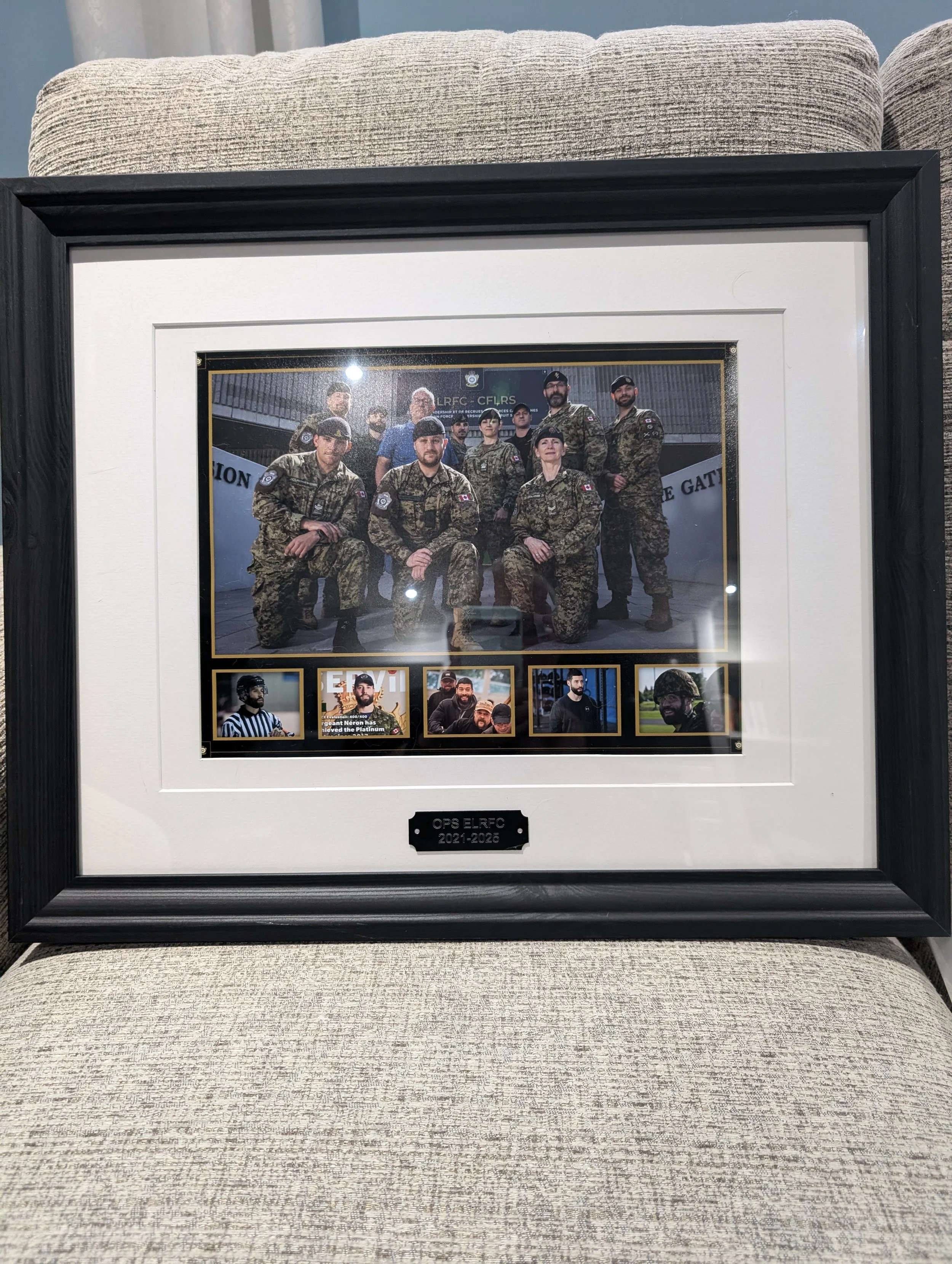 Encadrement sur mesure