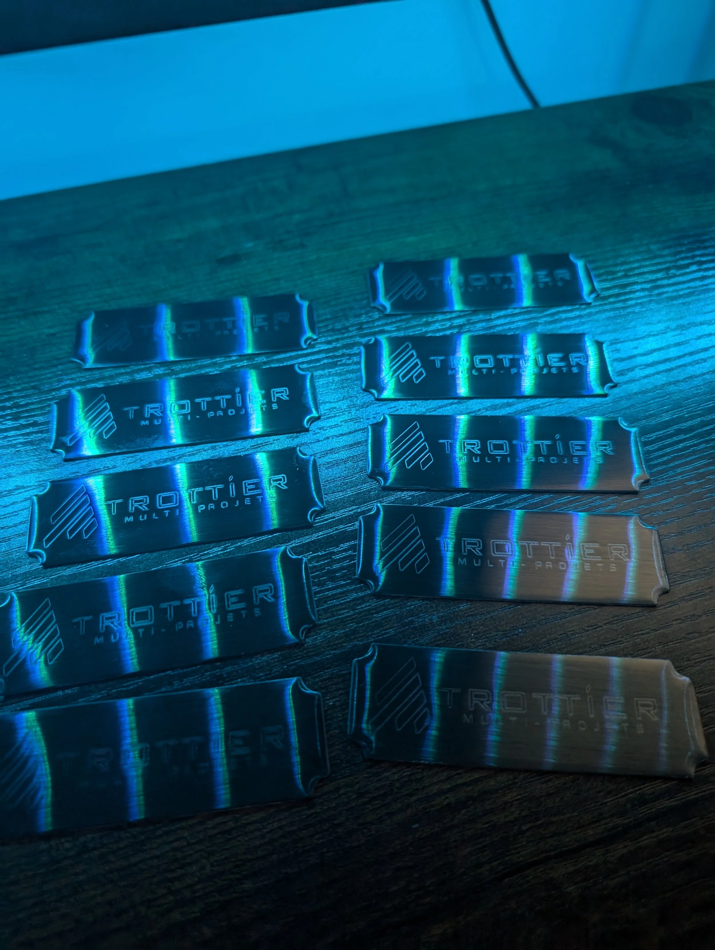 Plaque d'identification Personnalisée