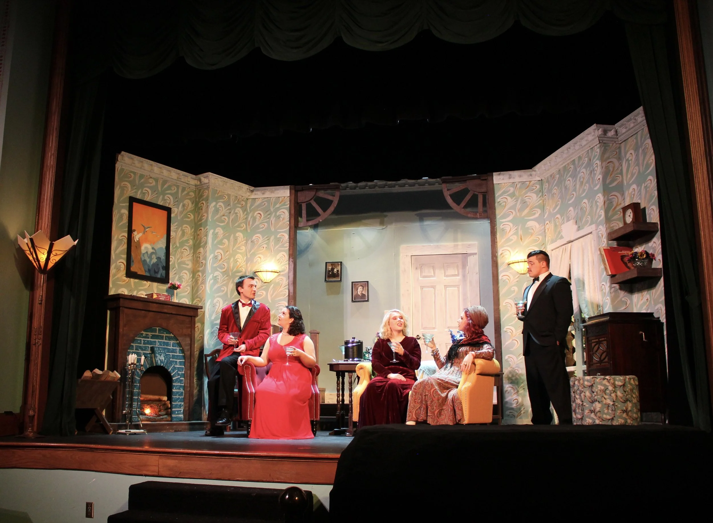 Blithe Spirit Central College 2018 