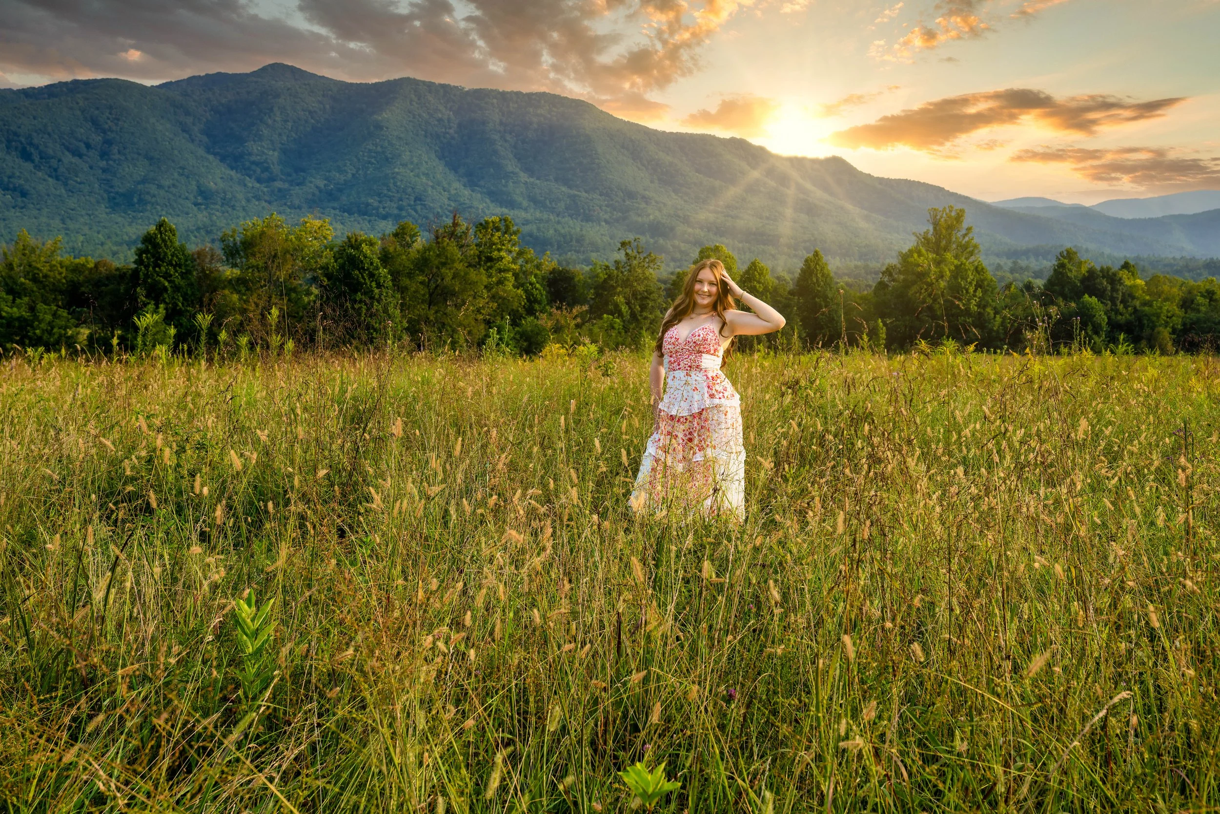 On beautiful locations