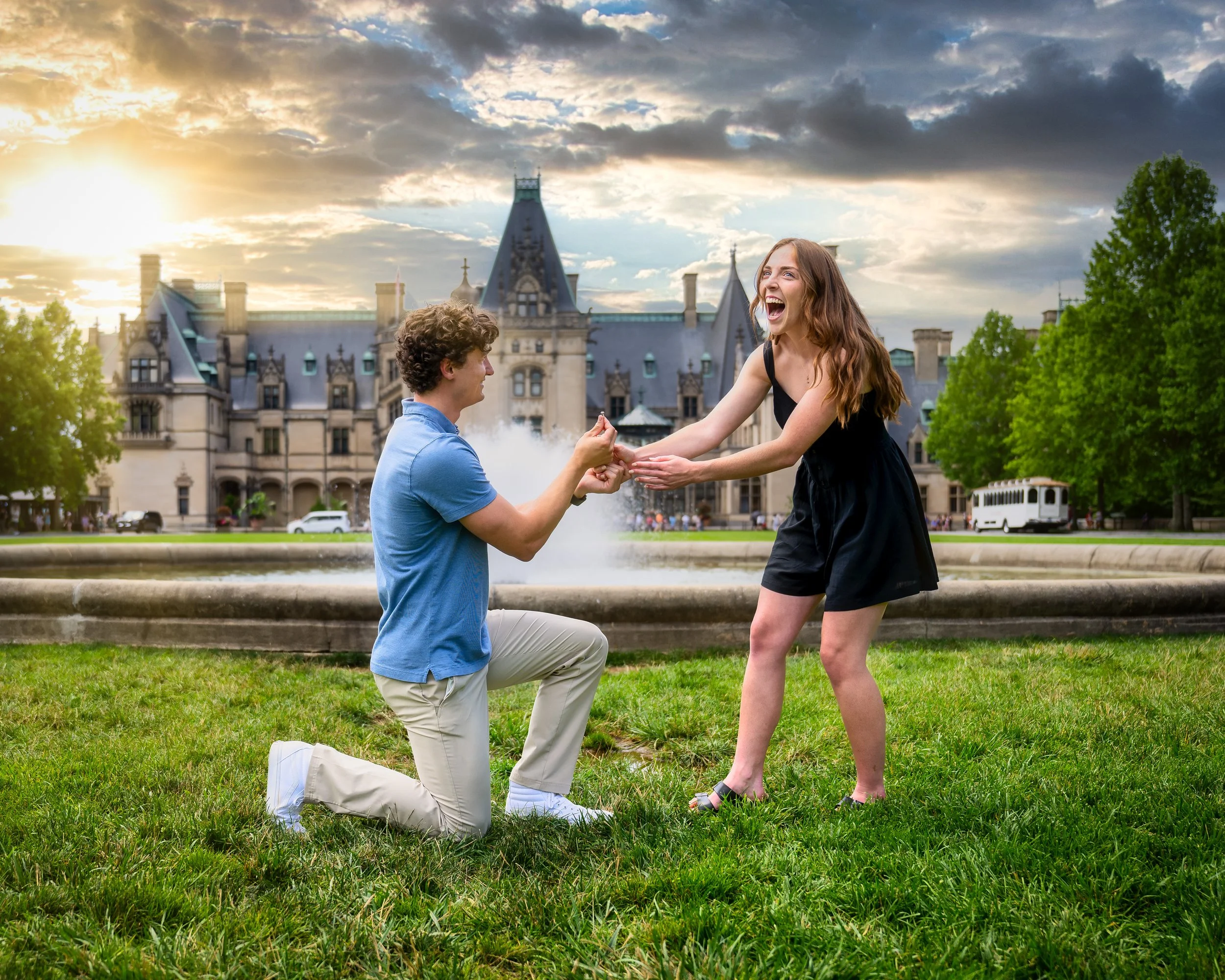 Surprise Proposal capturing the emotion of that special moment in your life