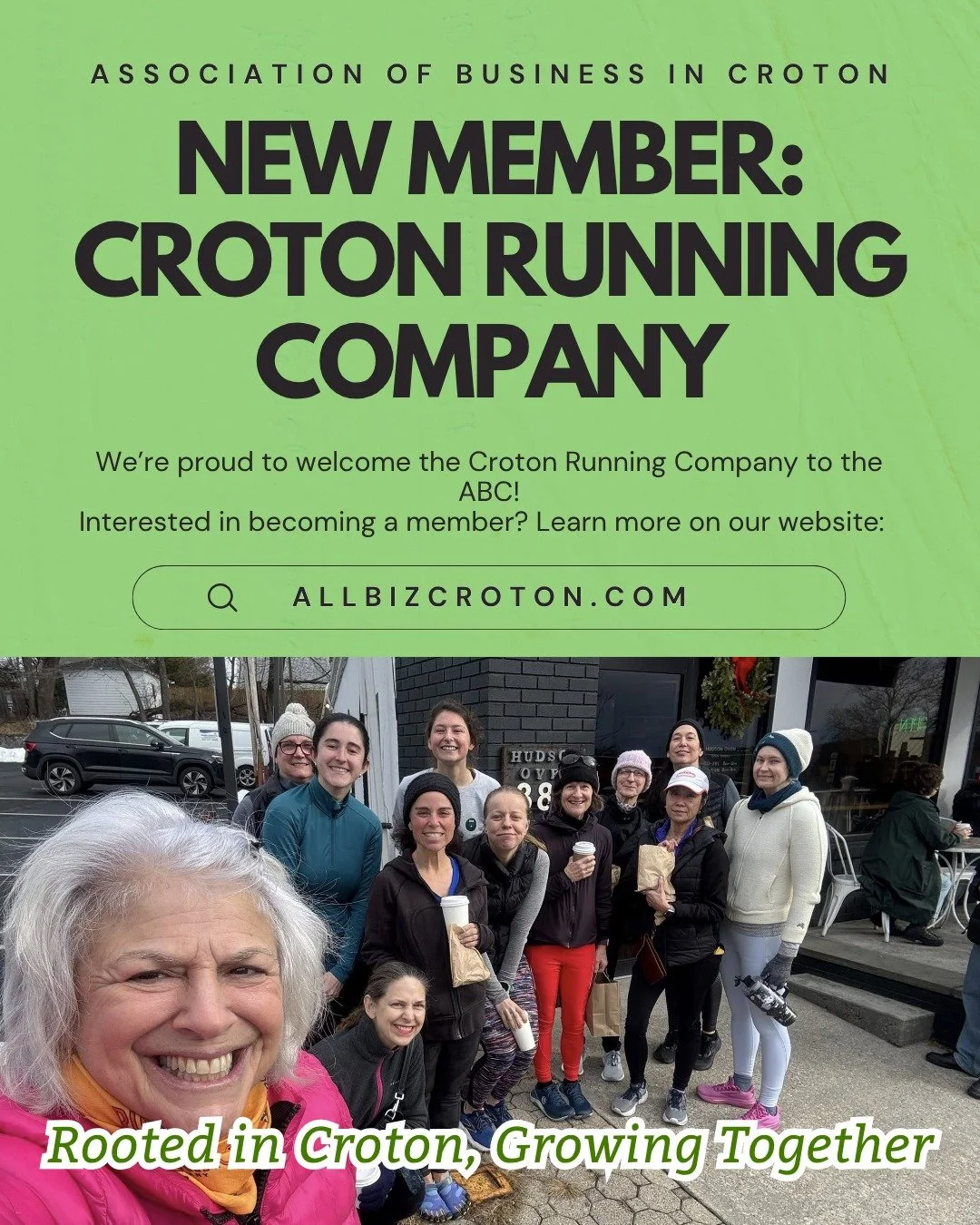 We're proud to announce that @crotonrunningcompany  is a member of the ABC! Interested in becoming a member? Learn more on our website, www.allbizcroton.com
🏃
#smallbusiness #shoplocal #westchestercounty #womeninbusiness