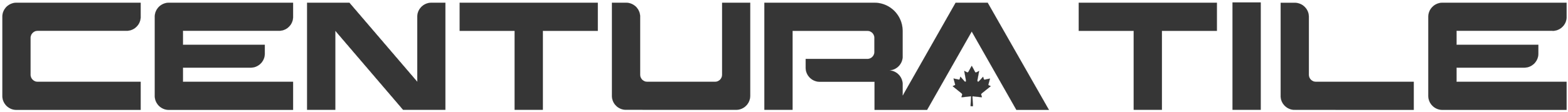 Centered logo with the word 'CENTURATILE, all in black capital letters against a white background.