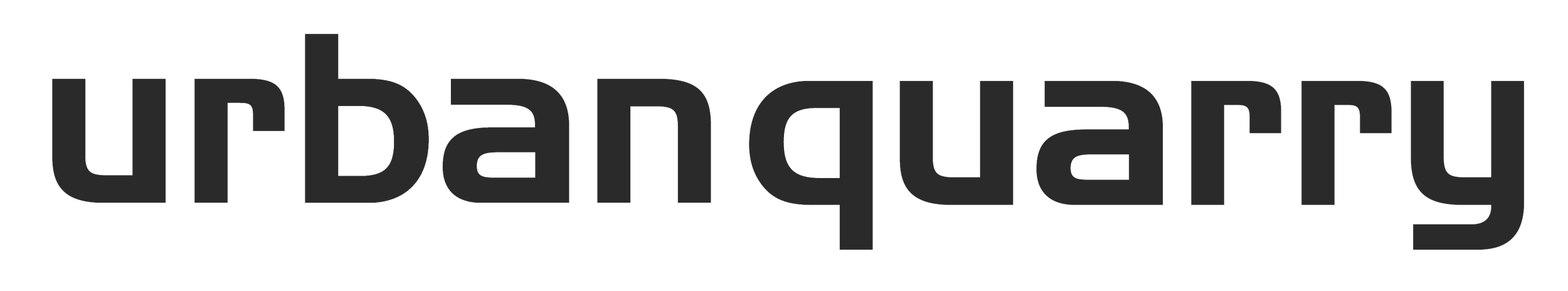 URBAN QUARRY Logo in black