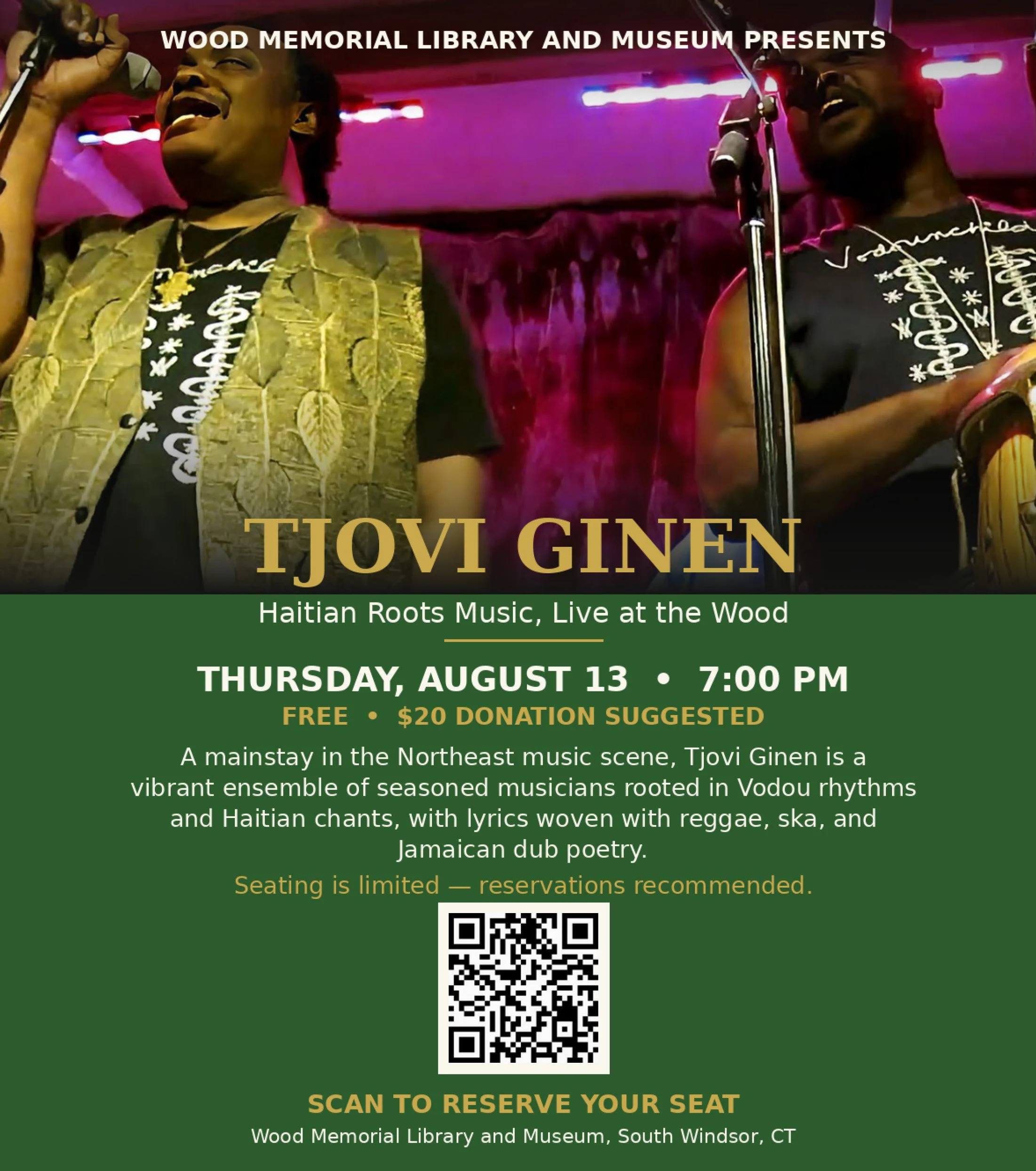 August Concert: Tjovi Ginen