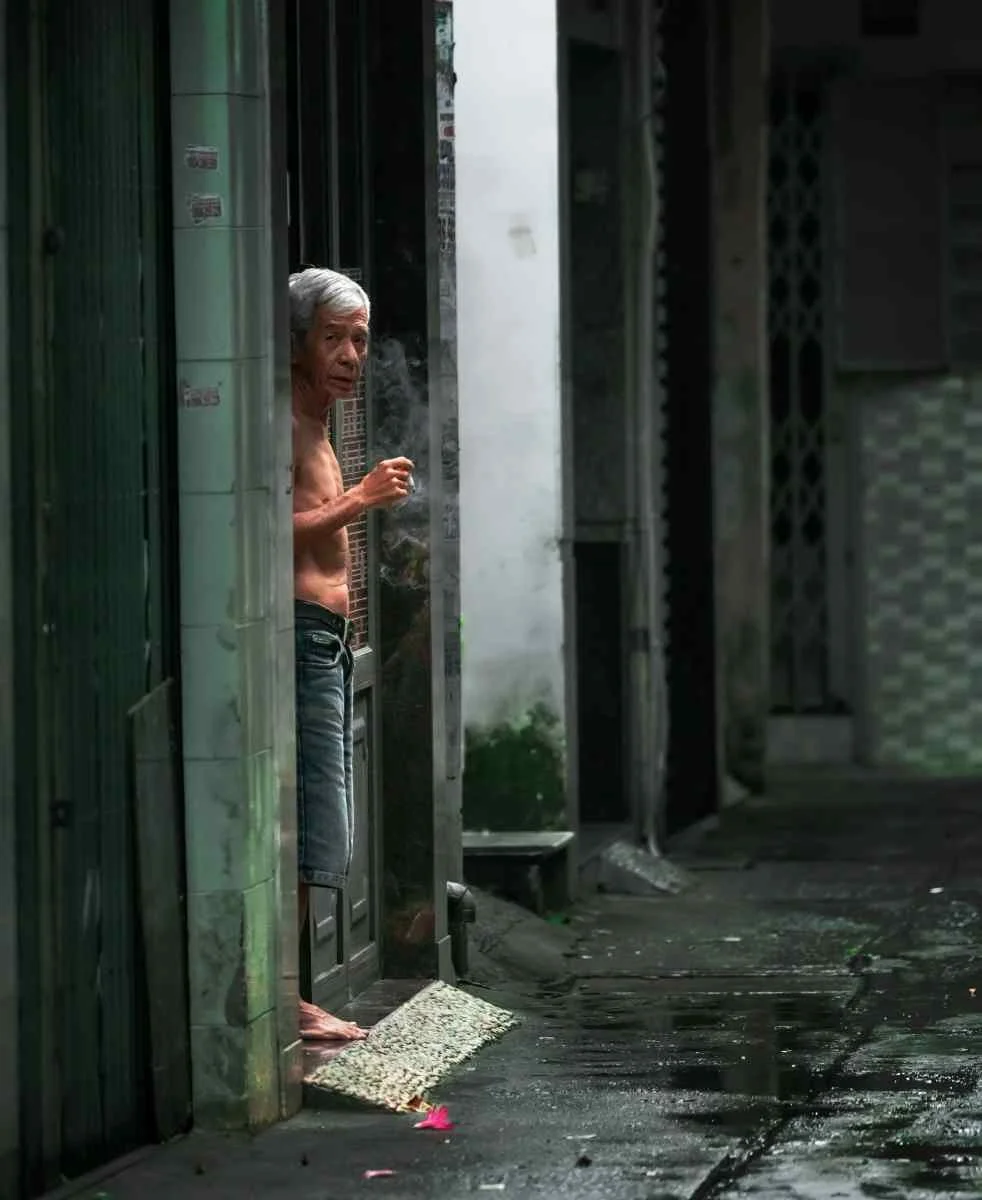 smoker in the alley.jpg