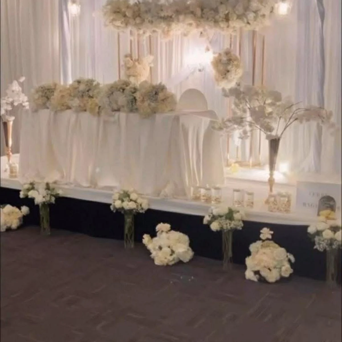 Table d'honneur Blanche