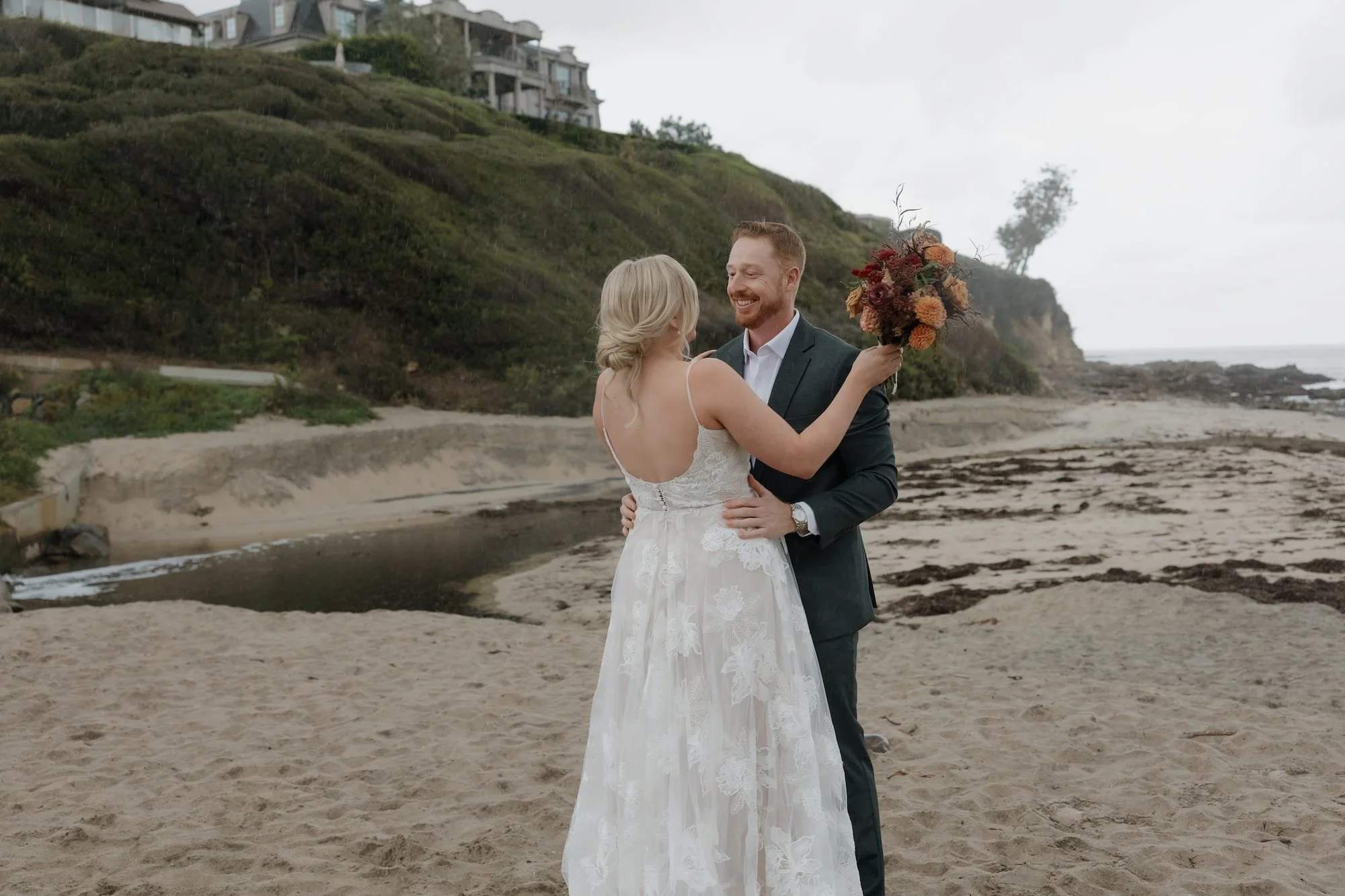 Intimate Fall Wedding at Five Crowns in Newport Beach, California