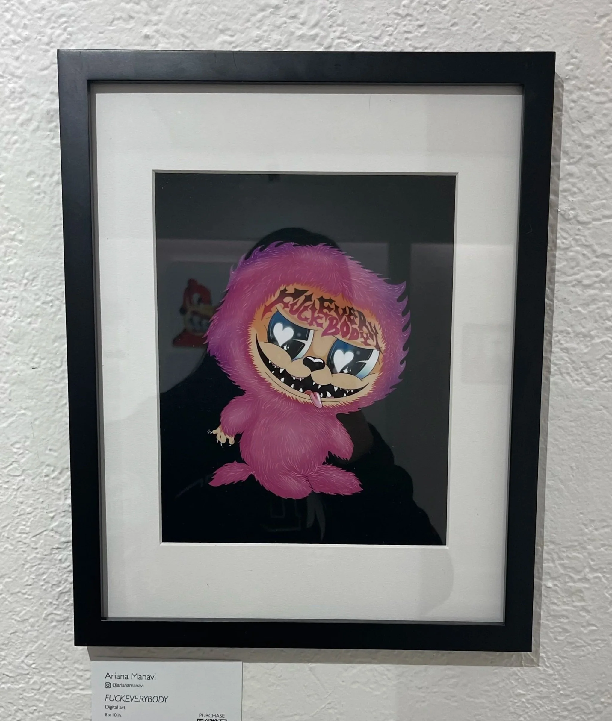 "FUCKEVERYBODY" By ARIANA MANAVI