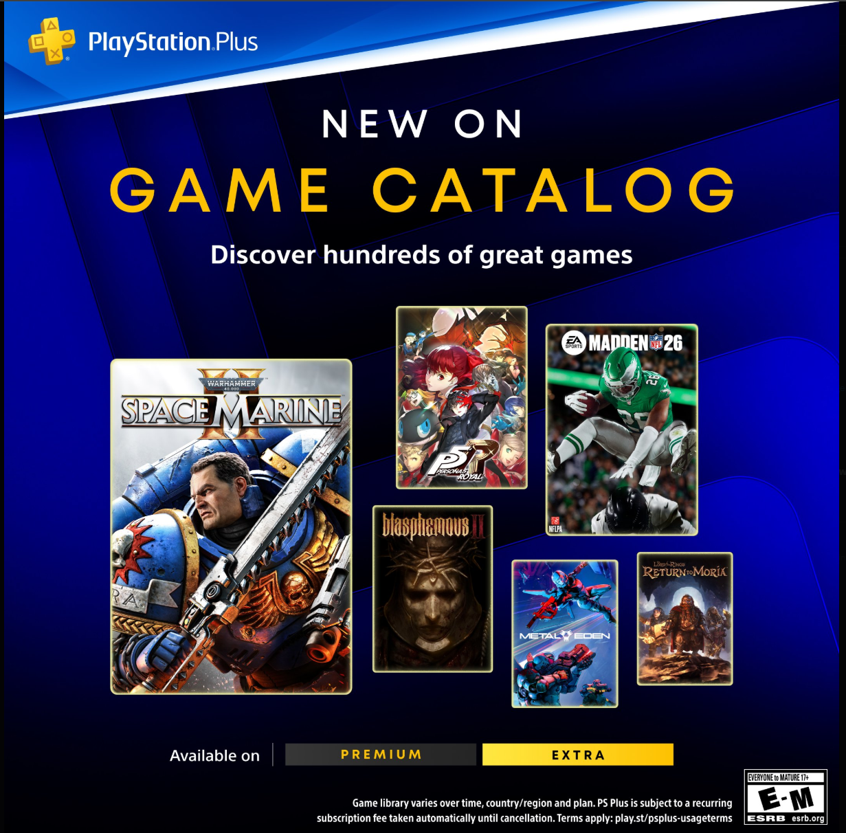 Playstation announces march game catalog 