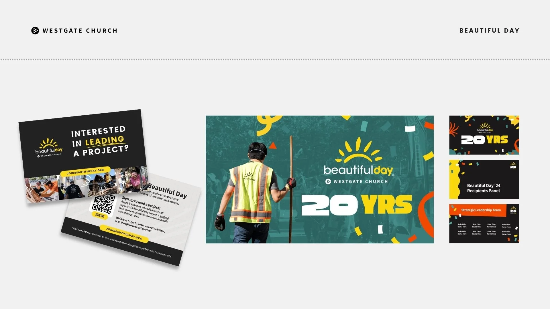 MATERIALS SAMPLE -  Additional examples of both print and digital materials.