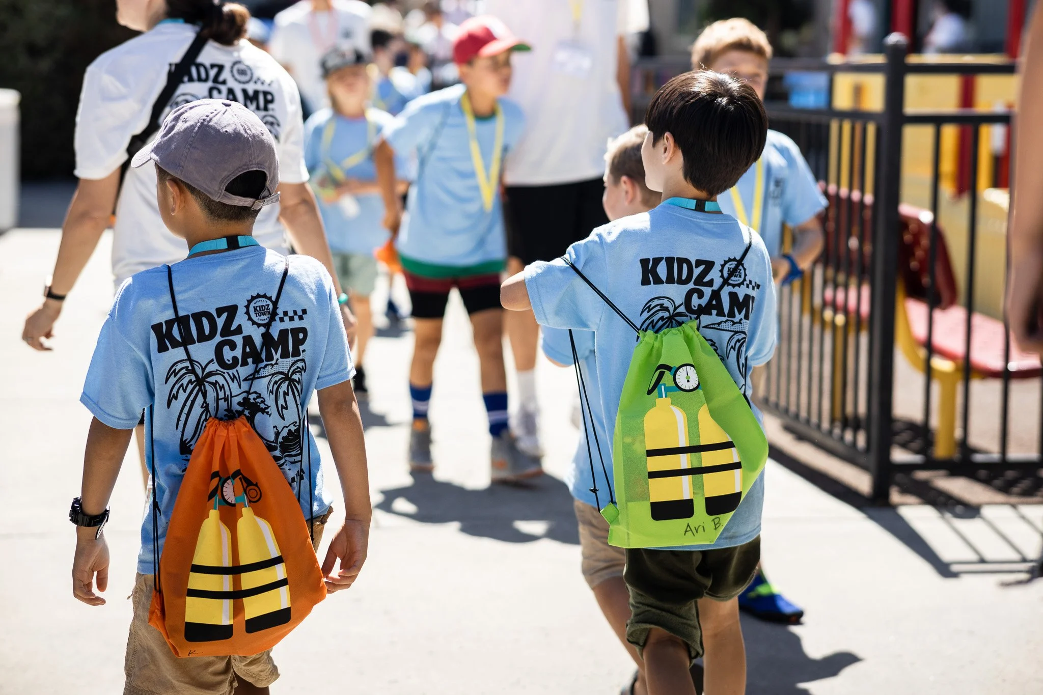 KIDZCAMP SHIRTS IN ACTION