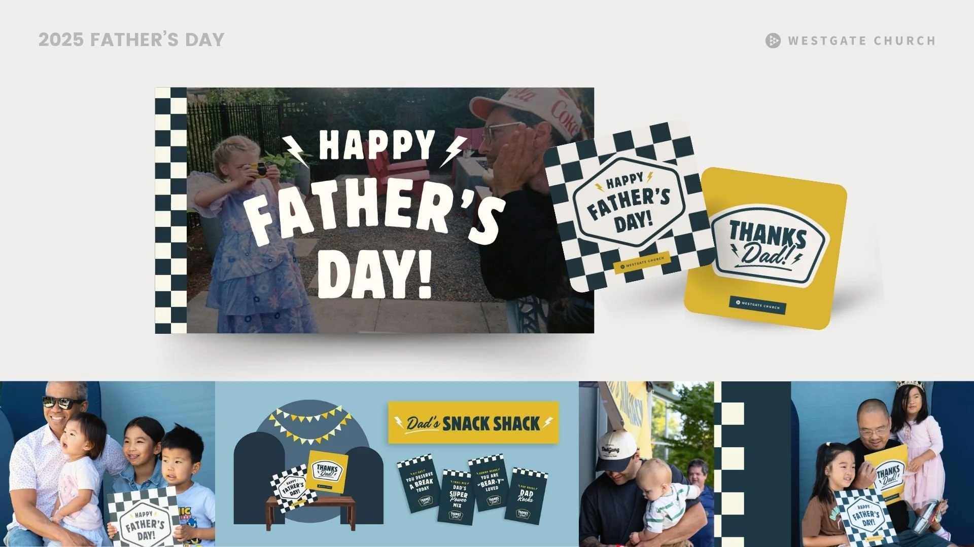 FATHER'S DAY THEME, PRINT MATERIALS AND PHOTO BOOTH PLANNING