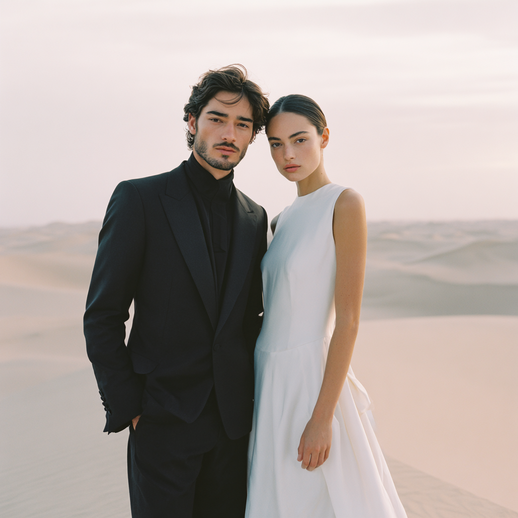 loveajayi_A_European_wedding_couple_in_the_Saudi_desert_stand_40489cd7-e91d-4a14-9c30-055a5e733014_1.png