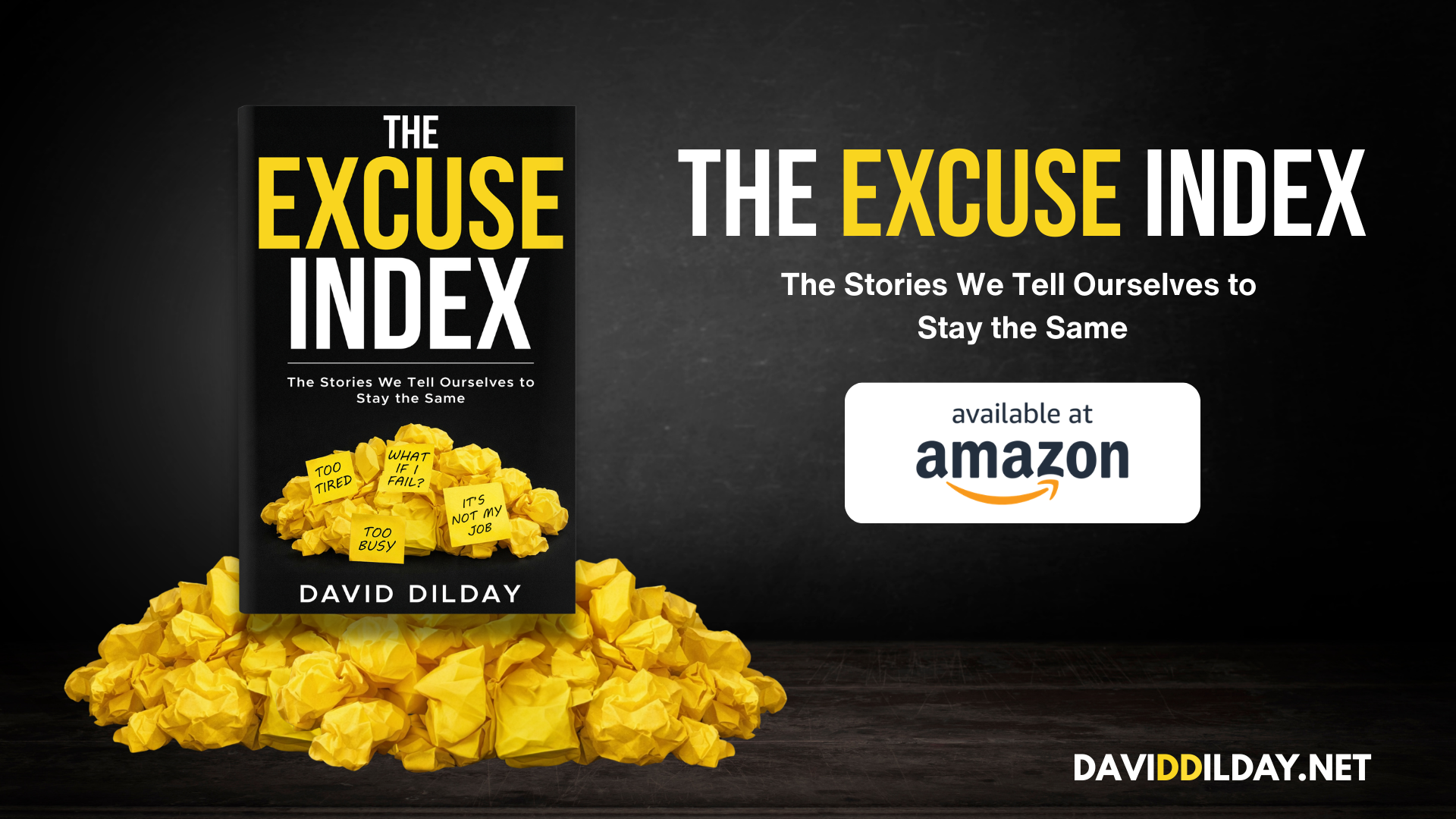 The Excuse Index - Now Available