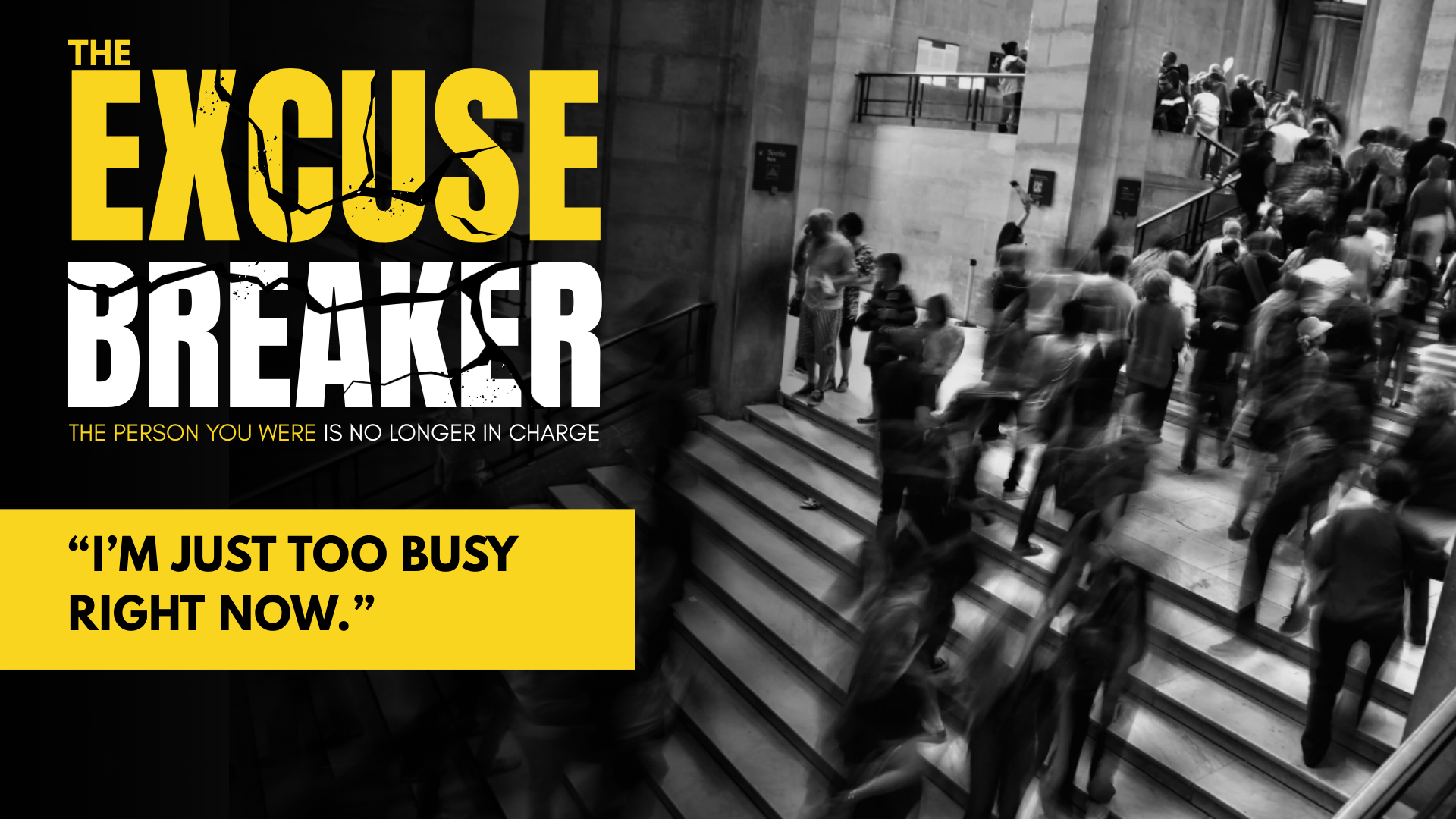 “I’m just too busy right now.”