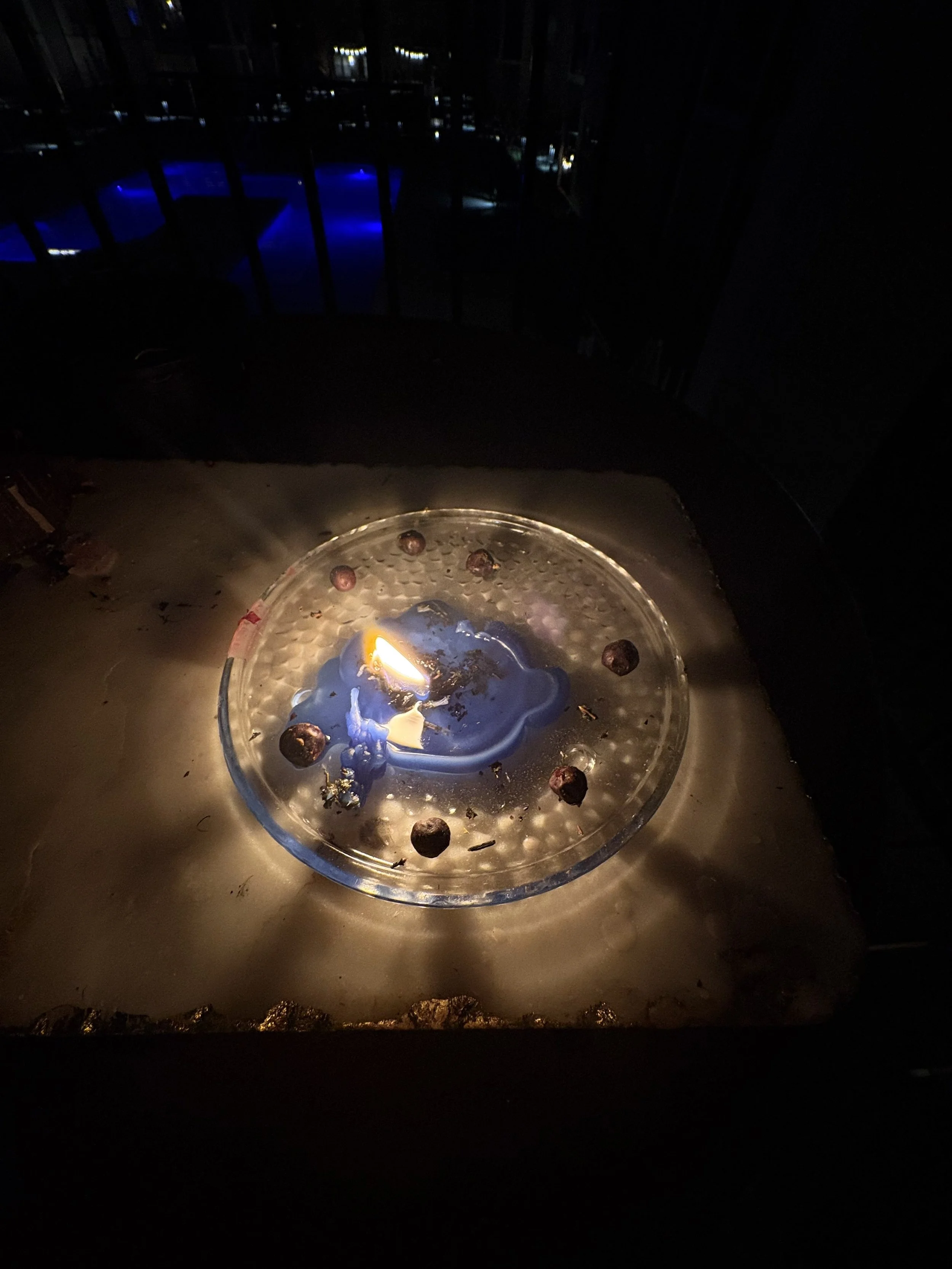 Blue Flame Communication Ritual