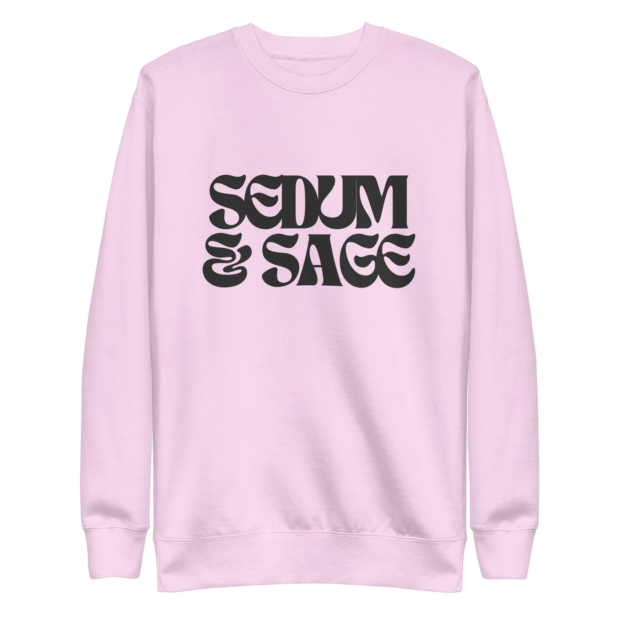 Unisex Crewneck Sweatshirt (Black Logo)