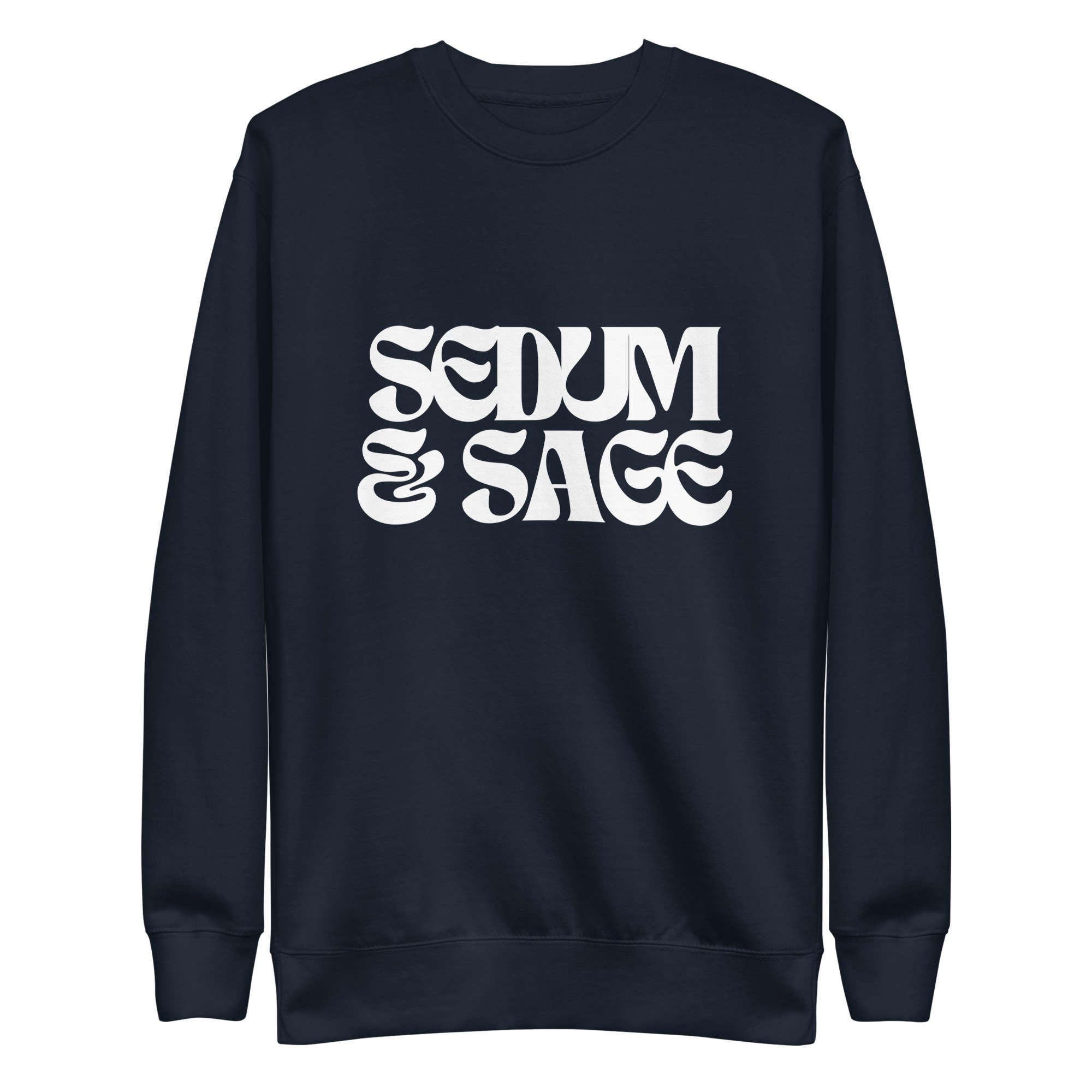 Unisex Crewneck Sweatshirt (White Logo)