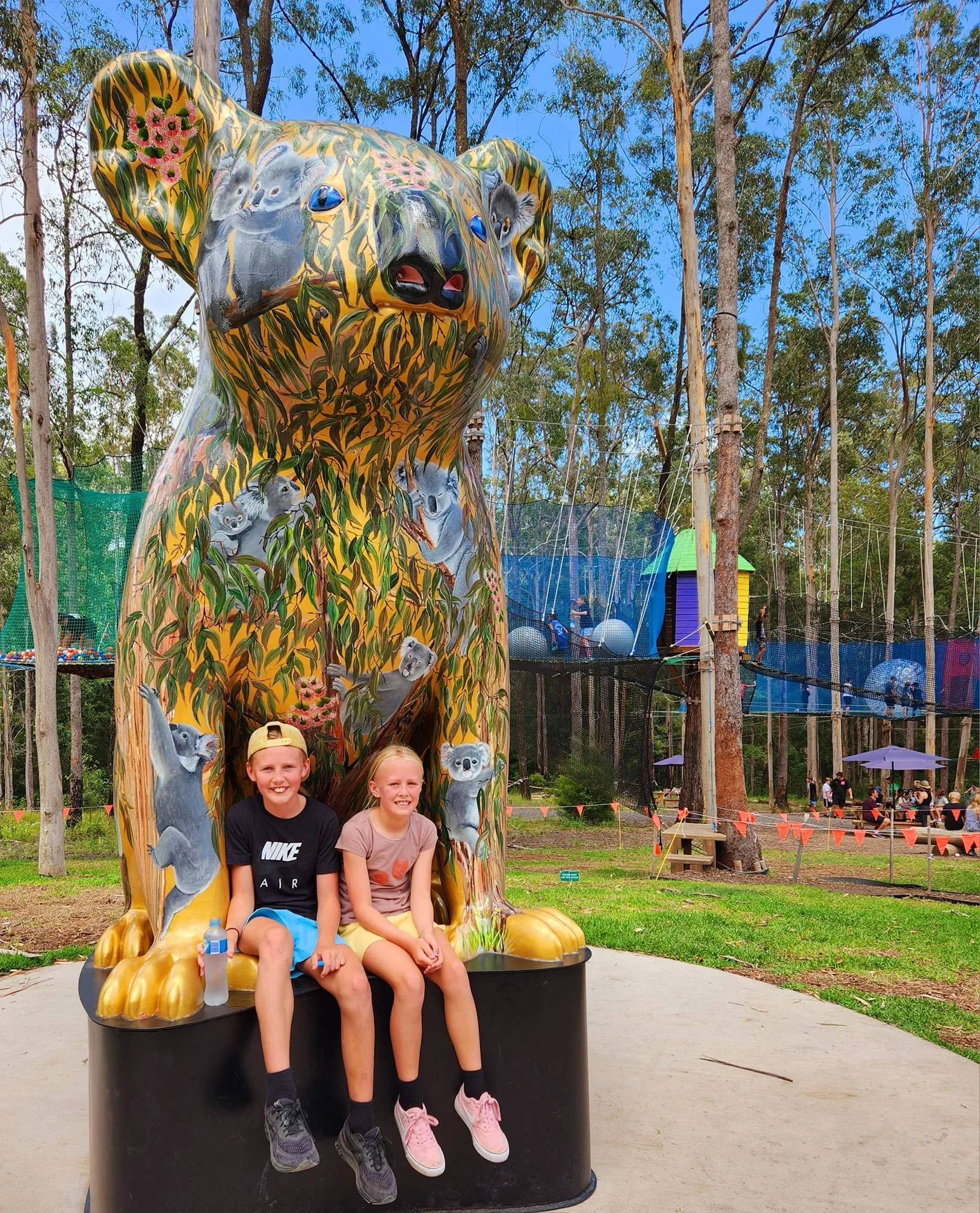 It's no secret that Port Mac is a koala hot spot. Wild koalas, koala experiences, koala breeding, the koala hospital...AND the iconic @hellokoalassculpturetrail.  It&rsquo;s the perfect time to explore the Trail and discover the colourful characters 